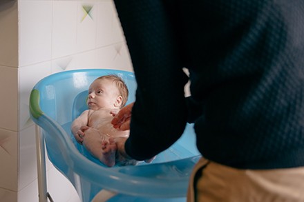 Photographe Dijon naissance bébé 