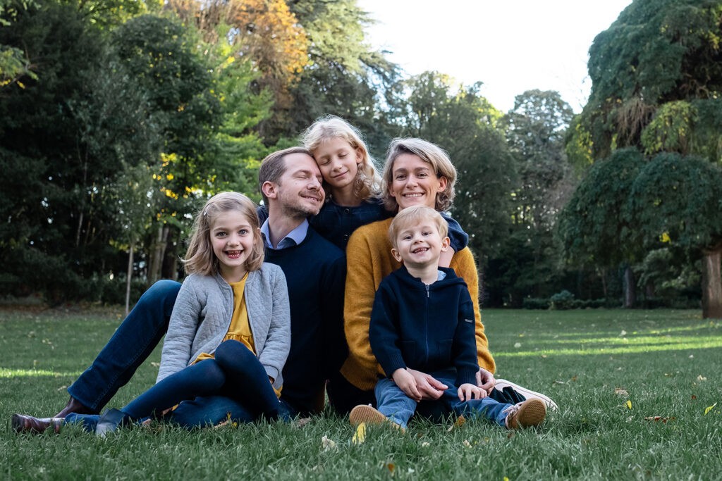 Photographe famille dijon moment ensemble famille