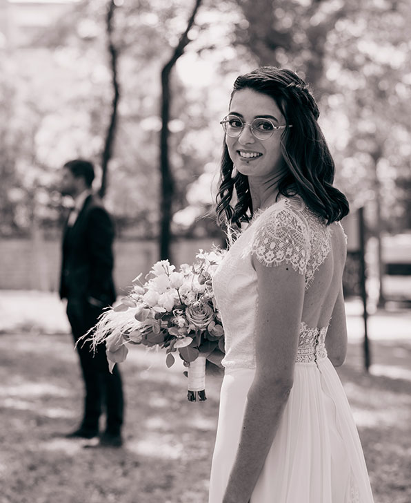 Photographe mariage dijon premier regard first look