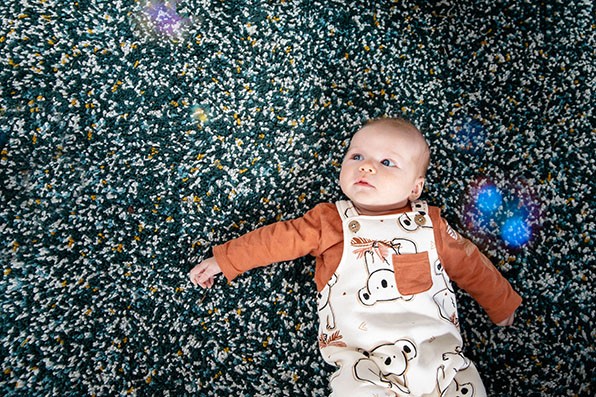 Photographe naissance Dijon beaune dole bebe bulles