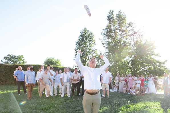 photographe mariage dijon lancé de saucisson