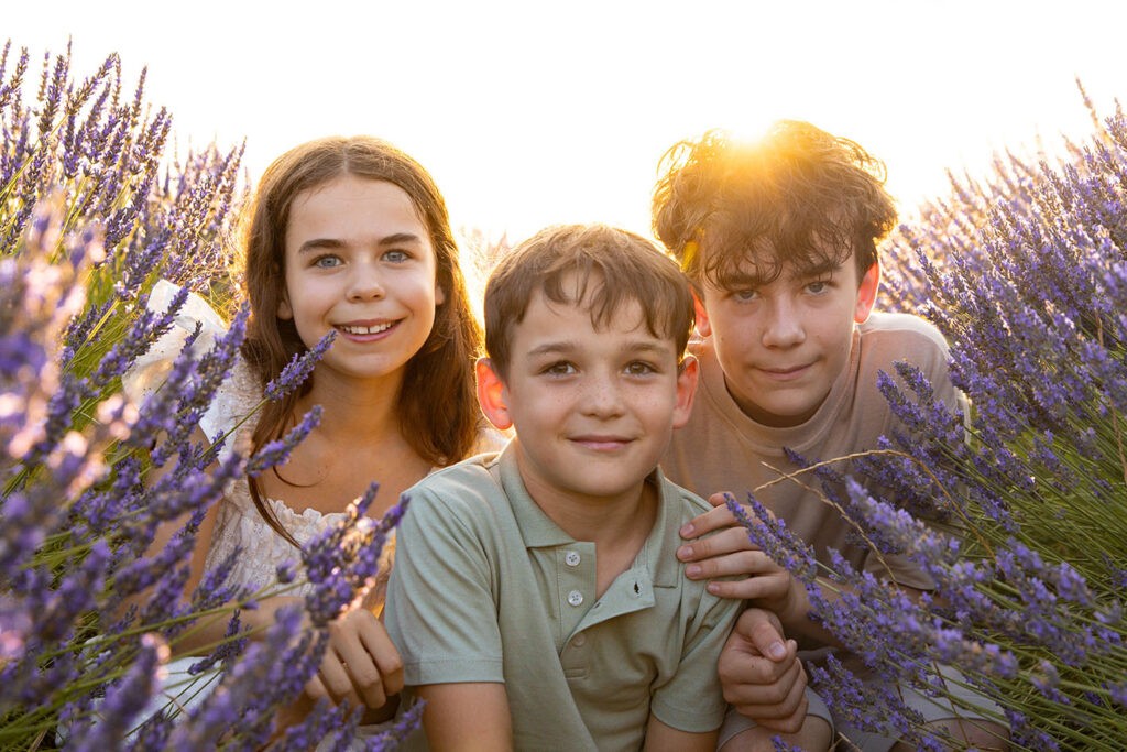 Photographe famille lavandes dijon